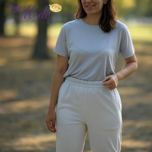 dames broek met elastische band