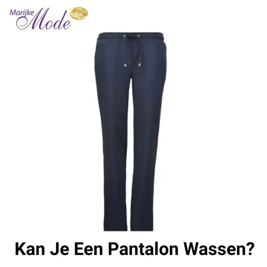 kan je een pantalon wassen
