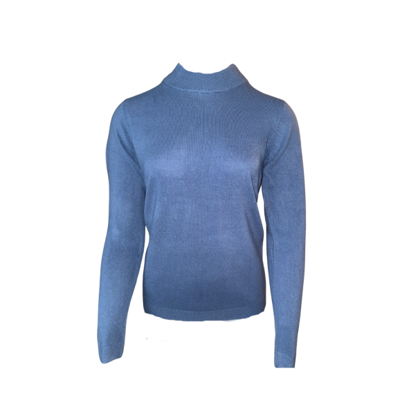 Zachte Cashmere Feeling polo-trui van Marijke Mode – comfortabel, elegant en heerlijk soepel van kwaliteit. Perfect voor een stijlvolle, warme look.