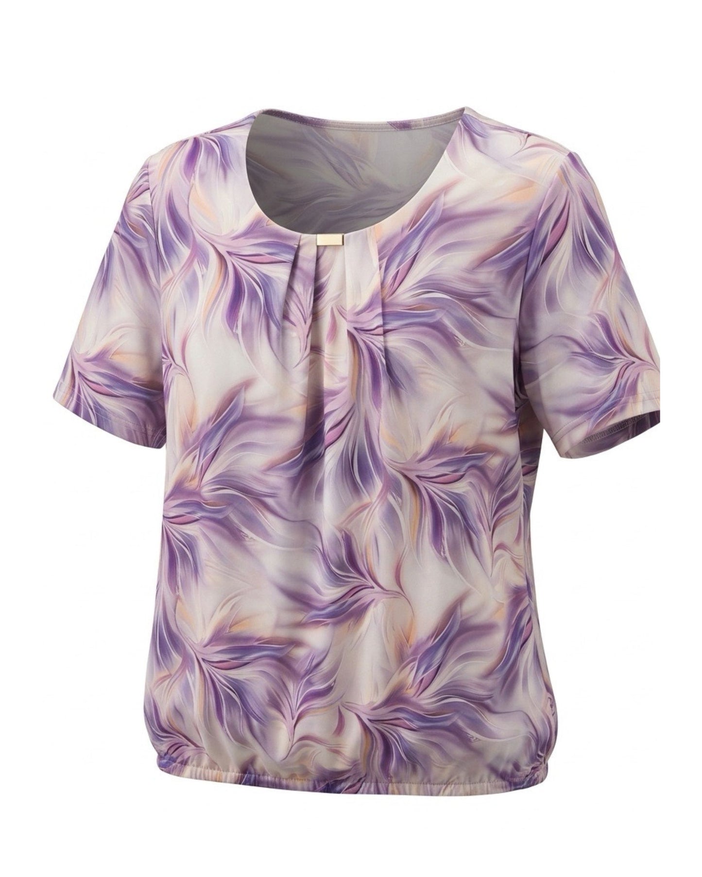 blouson shirt ronde hals
