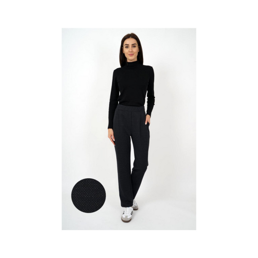 Damespantalon Donkerblauw Silver