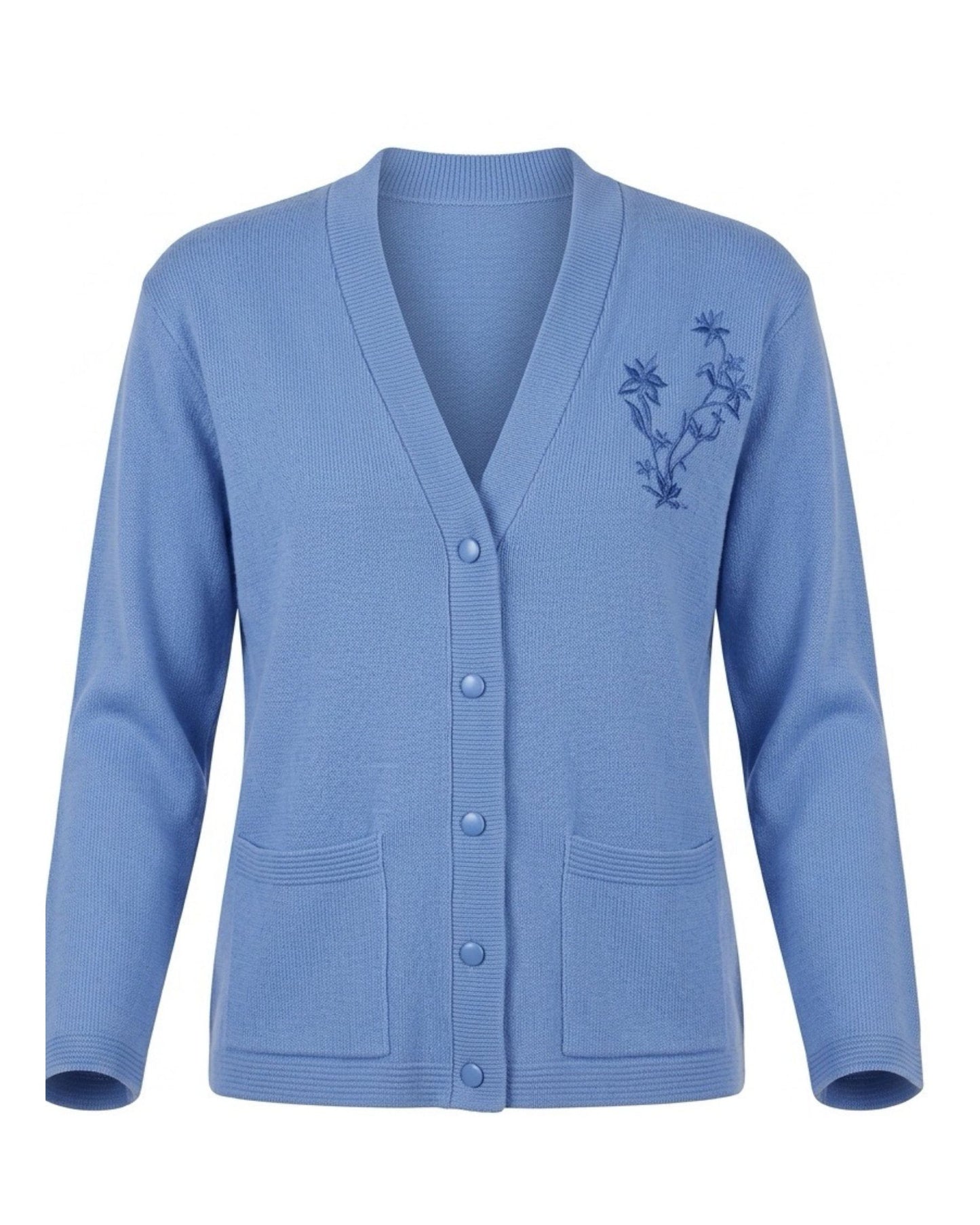 vest klassiek dames met zakjes verkocht door Marijke Mode