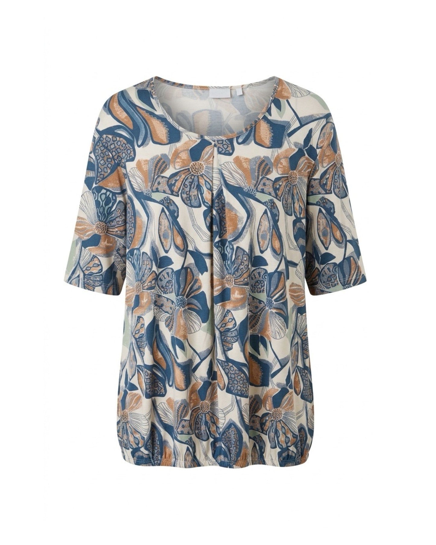 gabriella k shirt blouson met elastiek bij marijkemode