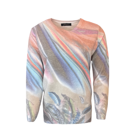 Heerlijk zachte Lian soft feeling trui met ronde hals, lange mouwen en brede onderboord – tijdloos overgangstruitje – verkrijgbaar bij Marijke Mode damesmode S-XXL"