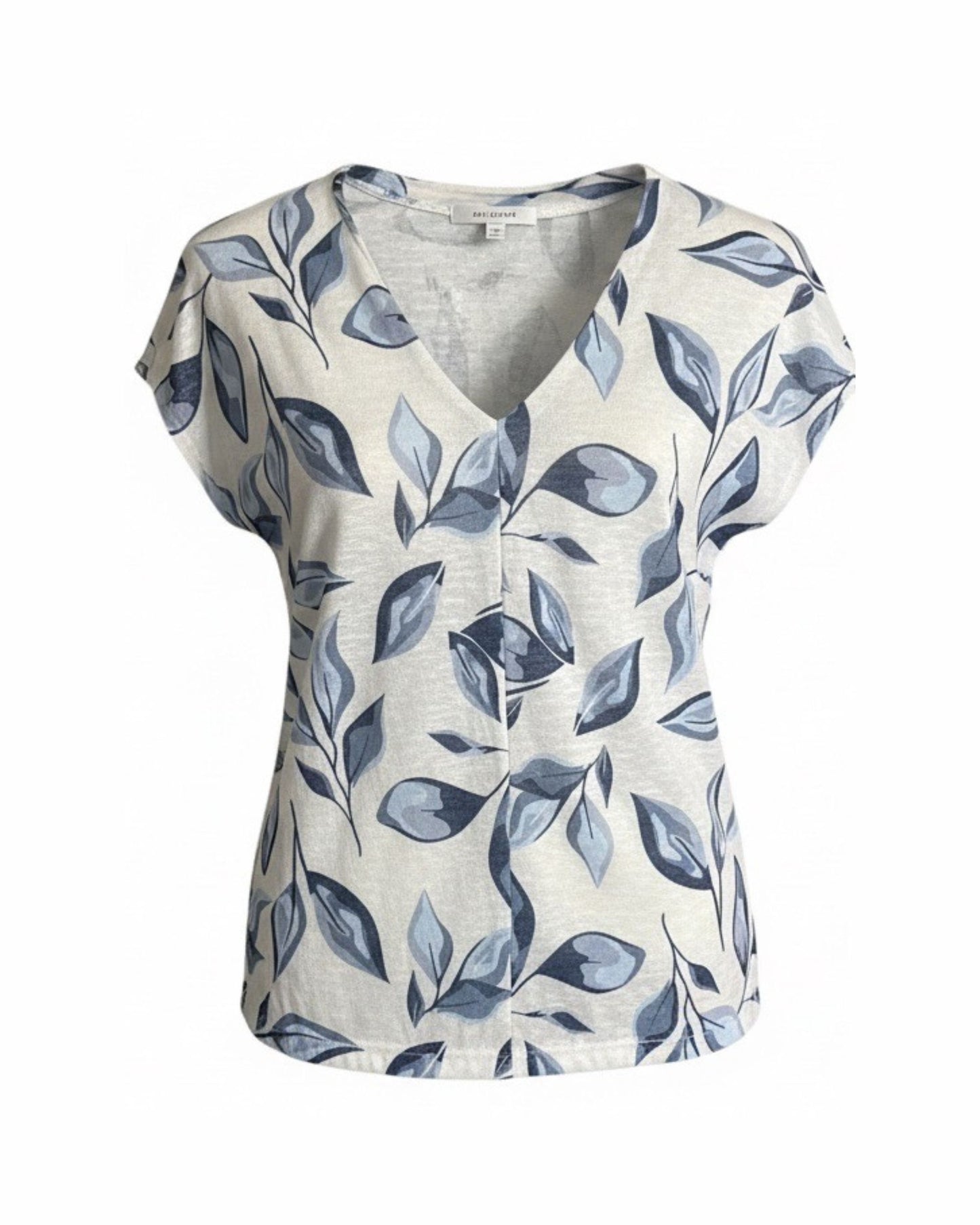 T-Shirt Met V-Hals En Elastiek Van MXO In Diverse Kleuren Verkocht Door Marijke Mode