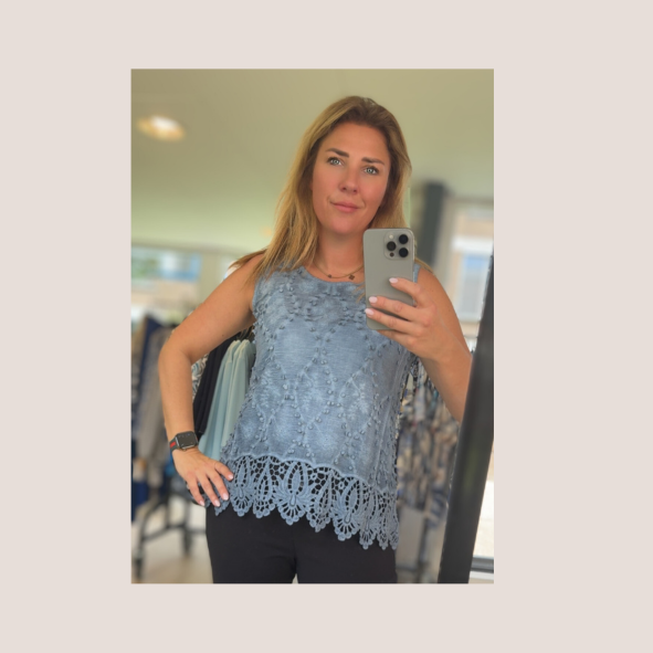 MXO Top Blauw