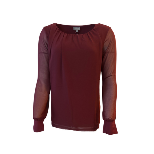 Marinello luxe Shirt Burgundy