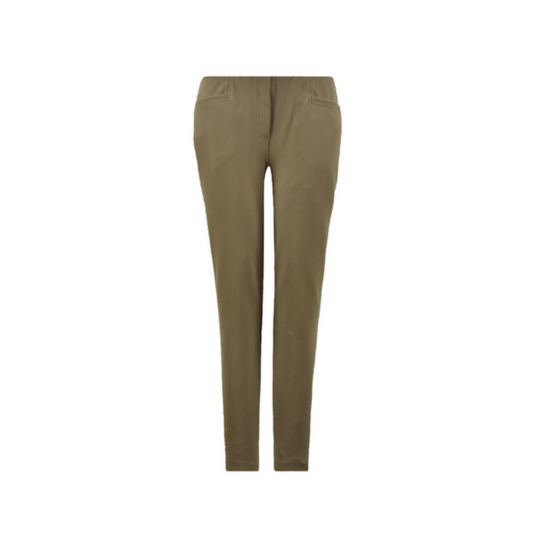 Sensia Pantalon Penny Slimfit Kort Taupe