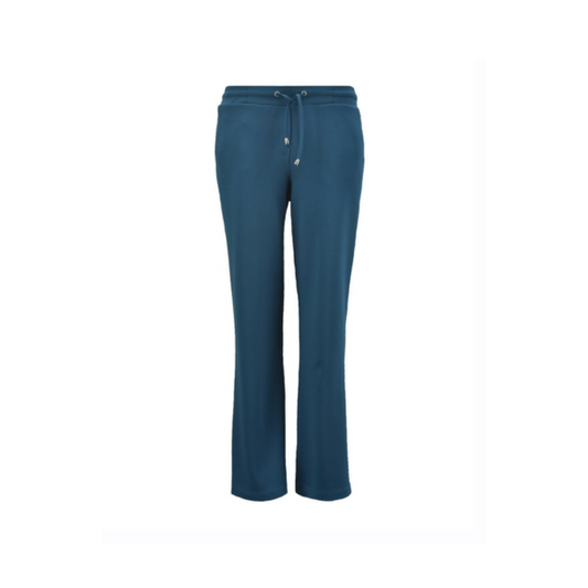 sensia sportive broek met koord. normale lengte. pantalon met elastieke band. bij Marijke Mode