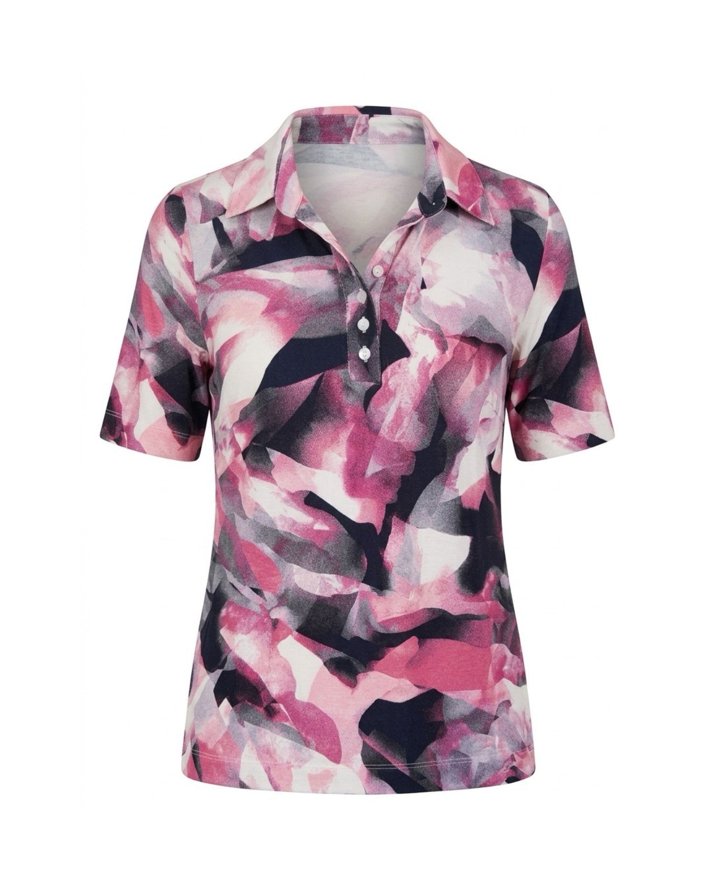 sensia poloshirt met korte mouwen verkijgbaar bij Marijke Mode