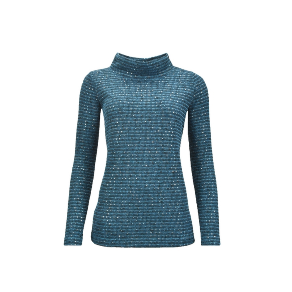 sensia trui kolly petrol turltel neck petrol