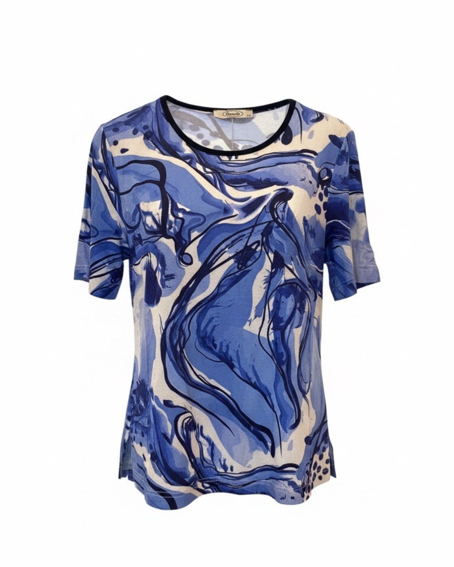 Sensia tweedelige twinset dames in vrolijke voorjaarskleuren – comfortabel vest en shirt | Marijke Mode