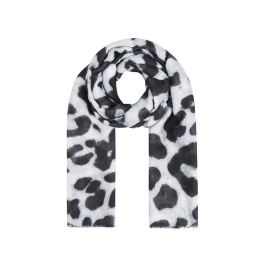 Sjaal Dierenprint - Zwart Wit