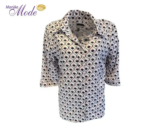 Geef je stijl een boost met elegante blouses met opstaande kraag voor dames