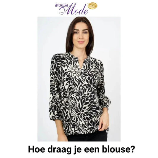 Hoe draag je een blouse