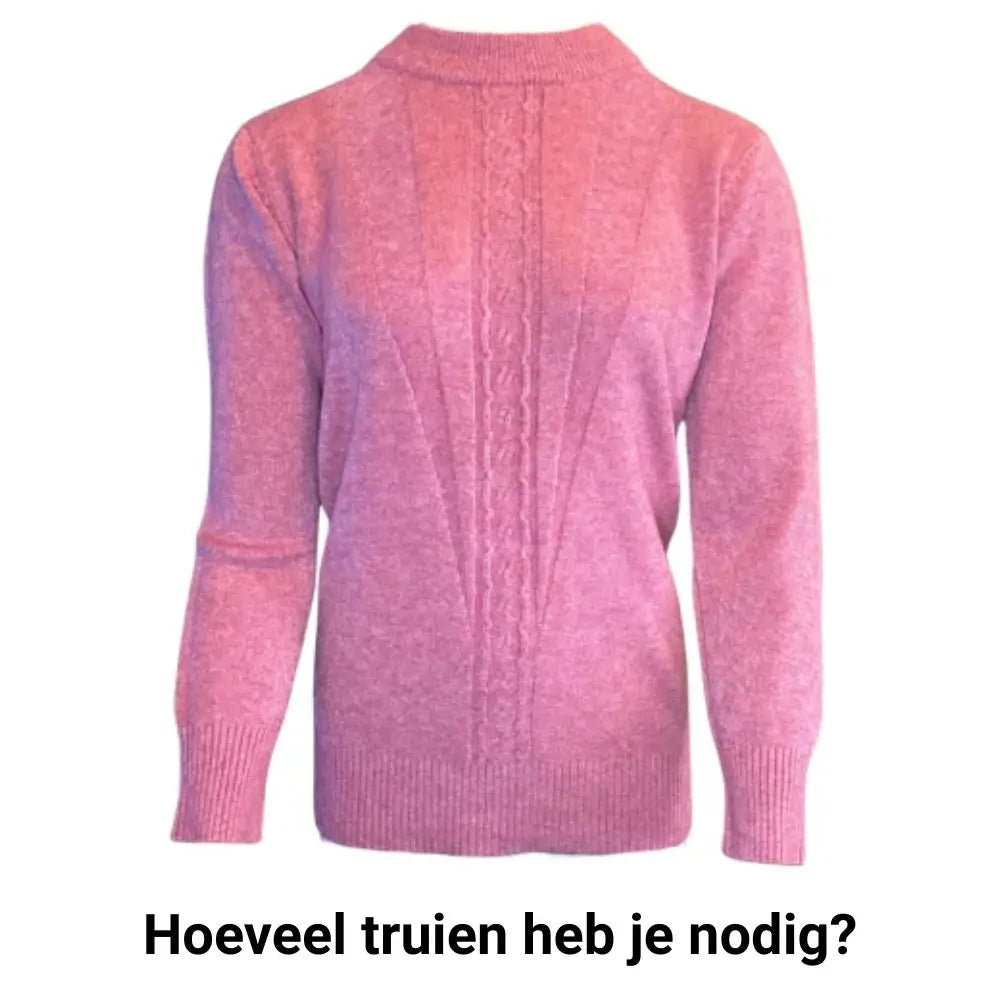 Hoeveel truien heb je nodig