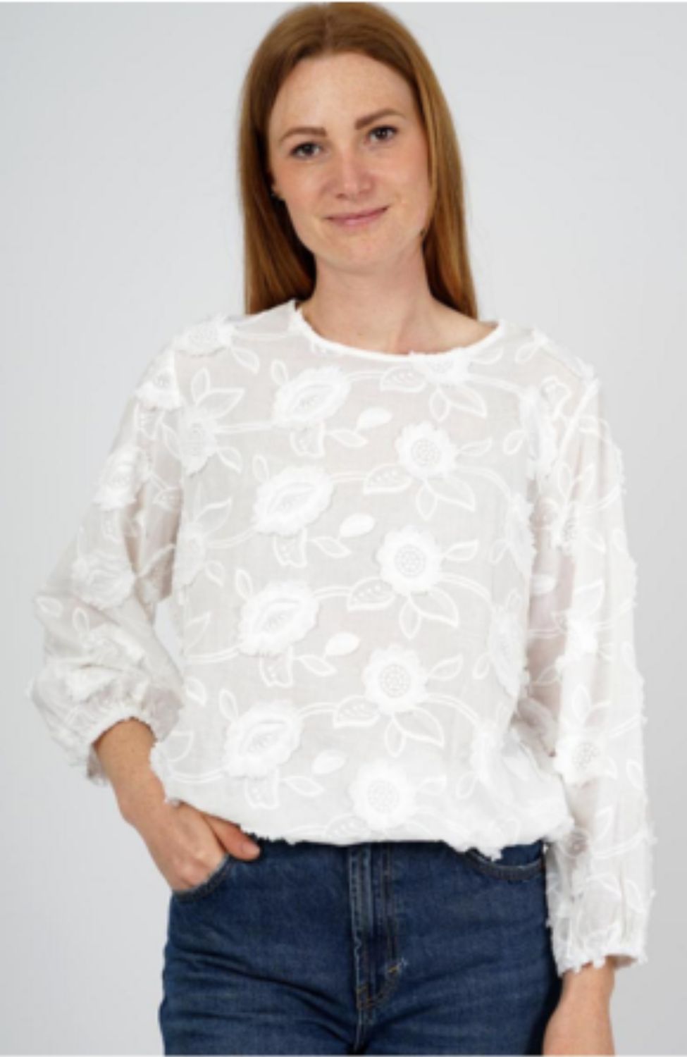 MXO Blouson uni Wit
