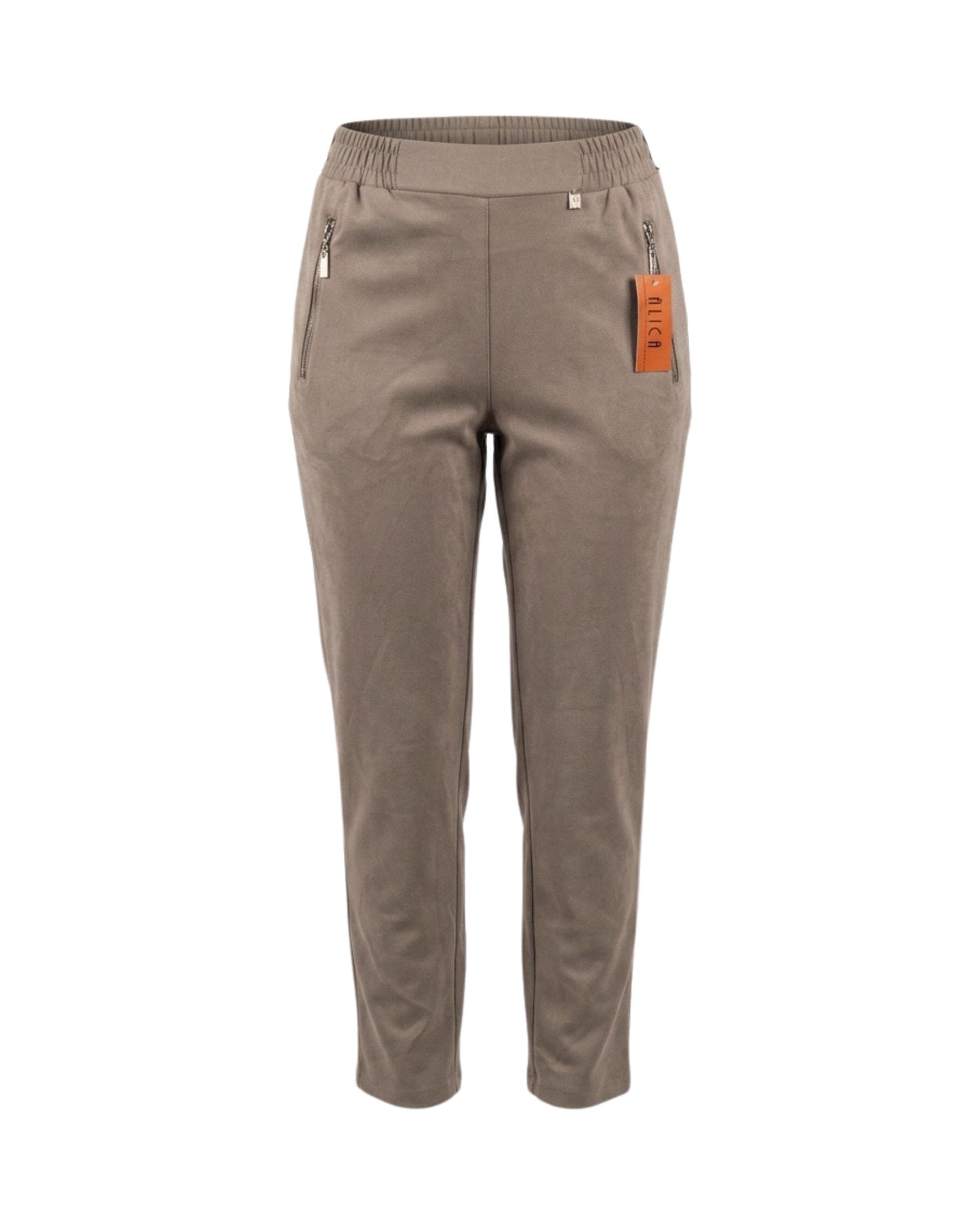 Alicia Premium winterpantalon dames warme punta kwaliteit met elastische taille – Marijke Mode