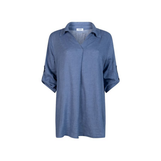 Tuniek Blouse Denim Uni Art Lisa