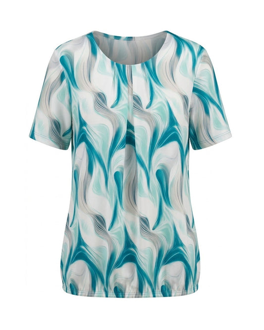 shirts mint groen wit 