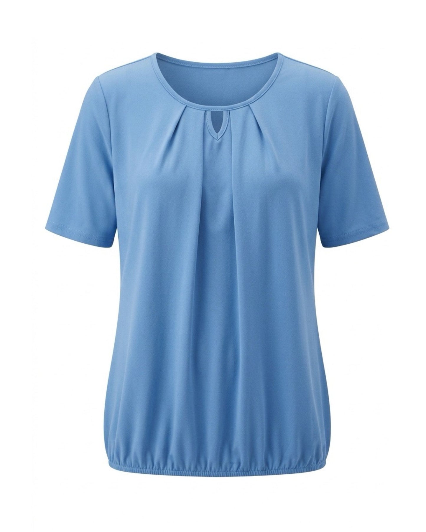 shirt met elastiek blouson bij marijke mode