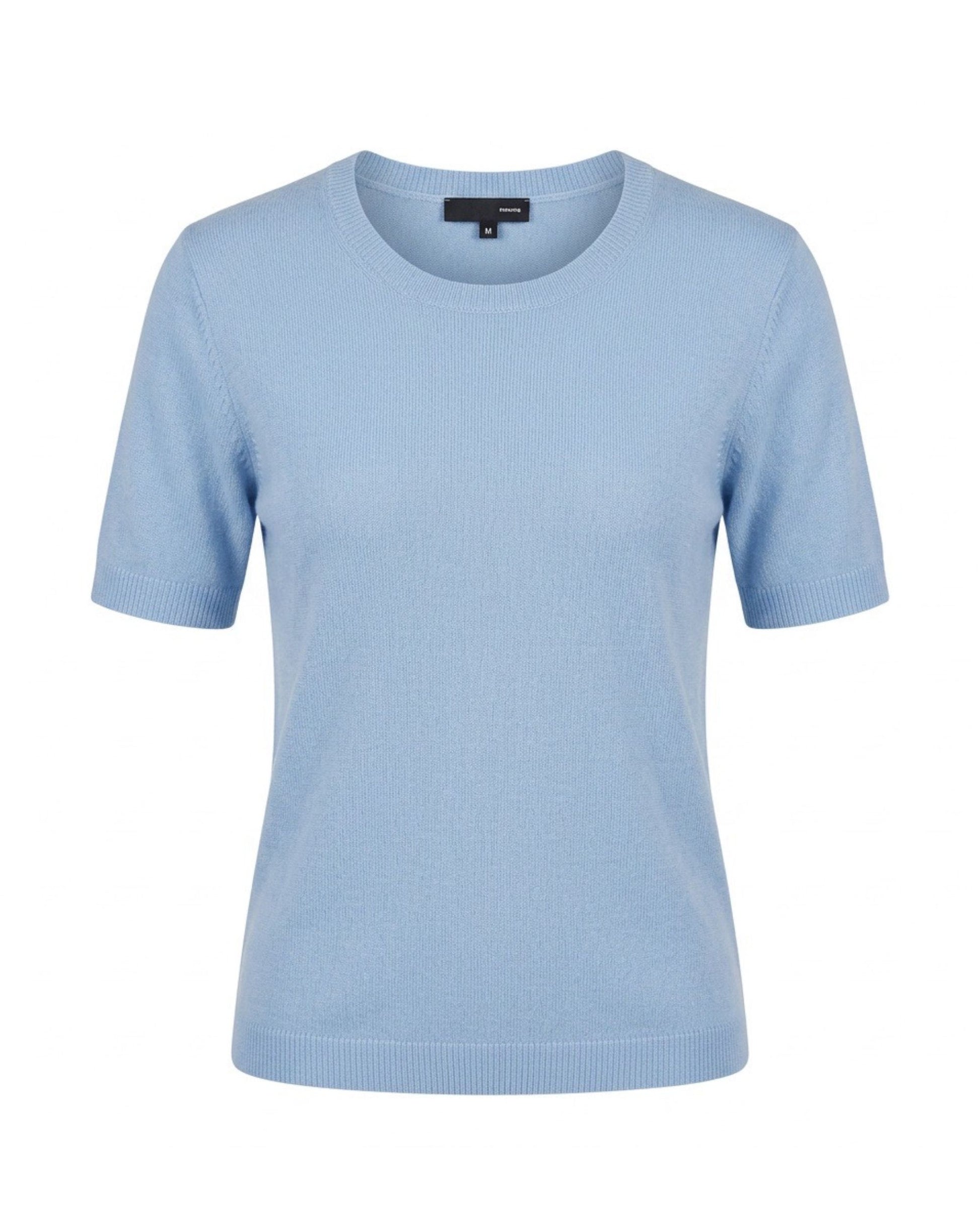 Cashmere Feeling zachte dames-twinset in unikleur met top en vest, verkrijgbaar bij Marijke Mode