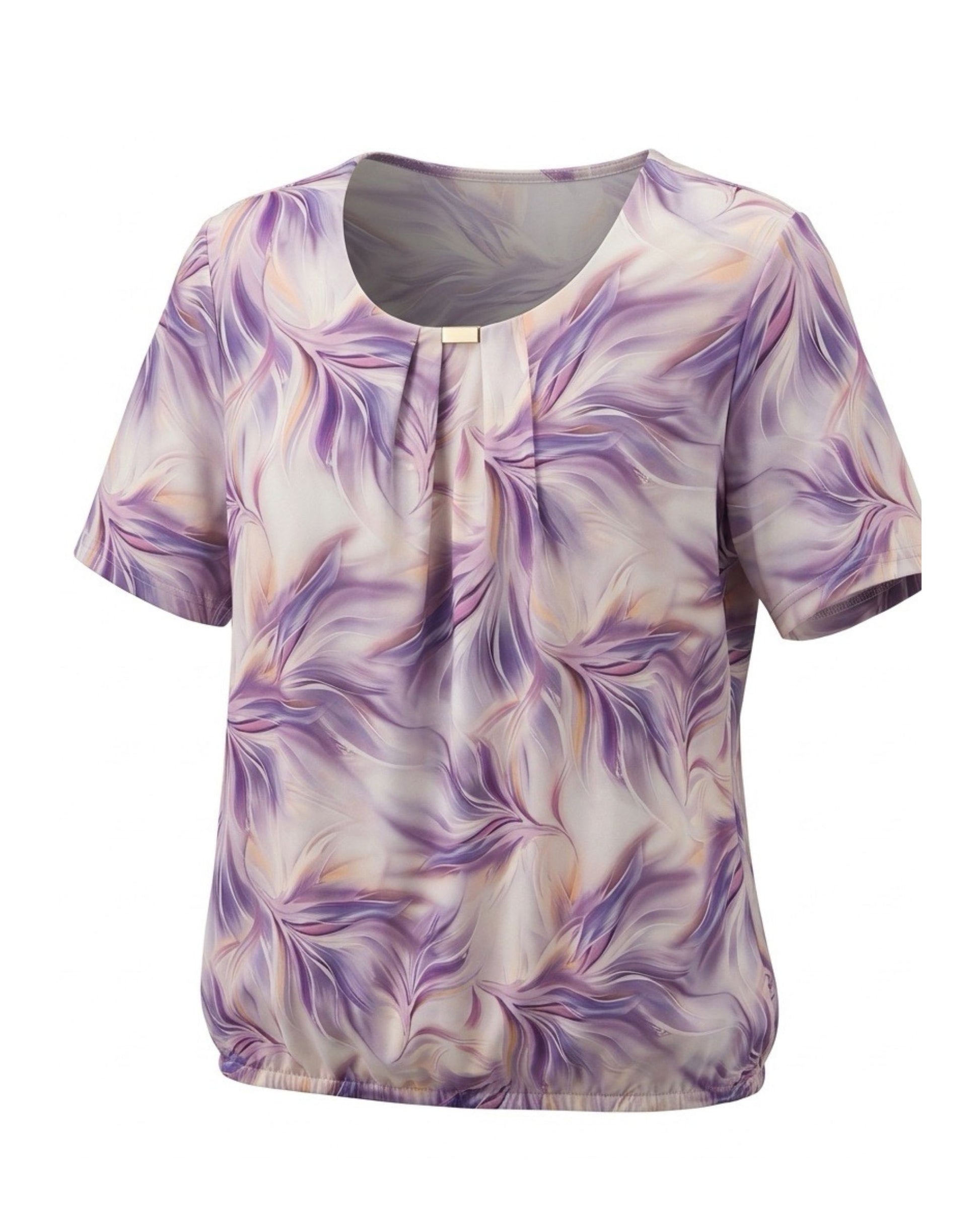 blouson shirt ronde hals 