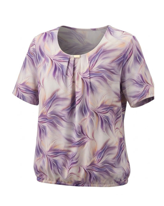 blouson shirt ronde hals 