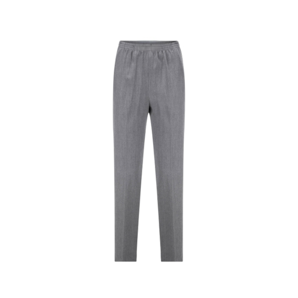 dames pantalon met elastiek en stretsc zakken in kortelengtemaat van het merk sensia model Deva bij Marijke Mode