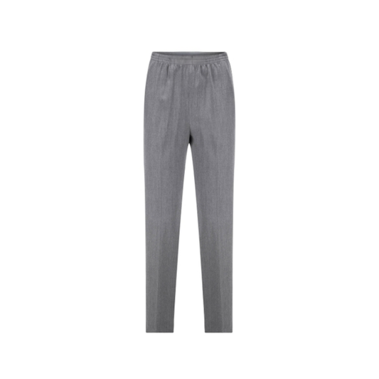 dames pantalon met elastiek en stretsc zakken in kortelengtemaat van het merk sensia model Deva bij Marijke Mode