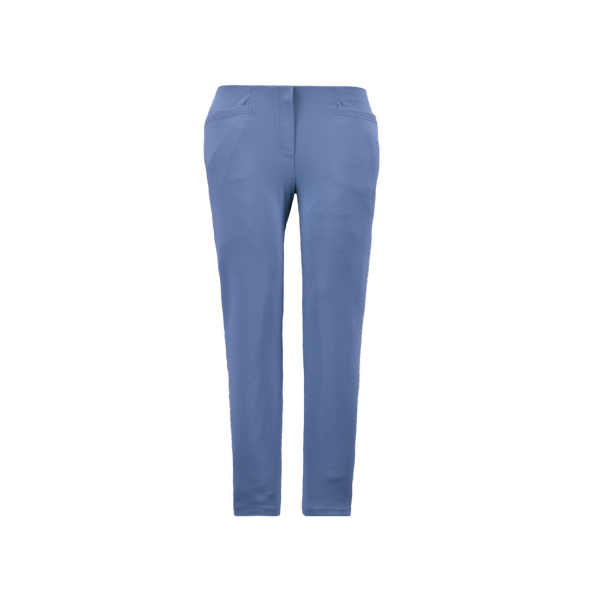 instap broek voor hippe senioren mode. broek met elastieke band en korte lengtemaat. verkocht door marijke mode. dames mode den haag. Hippe mode voor ouderen