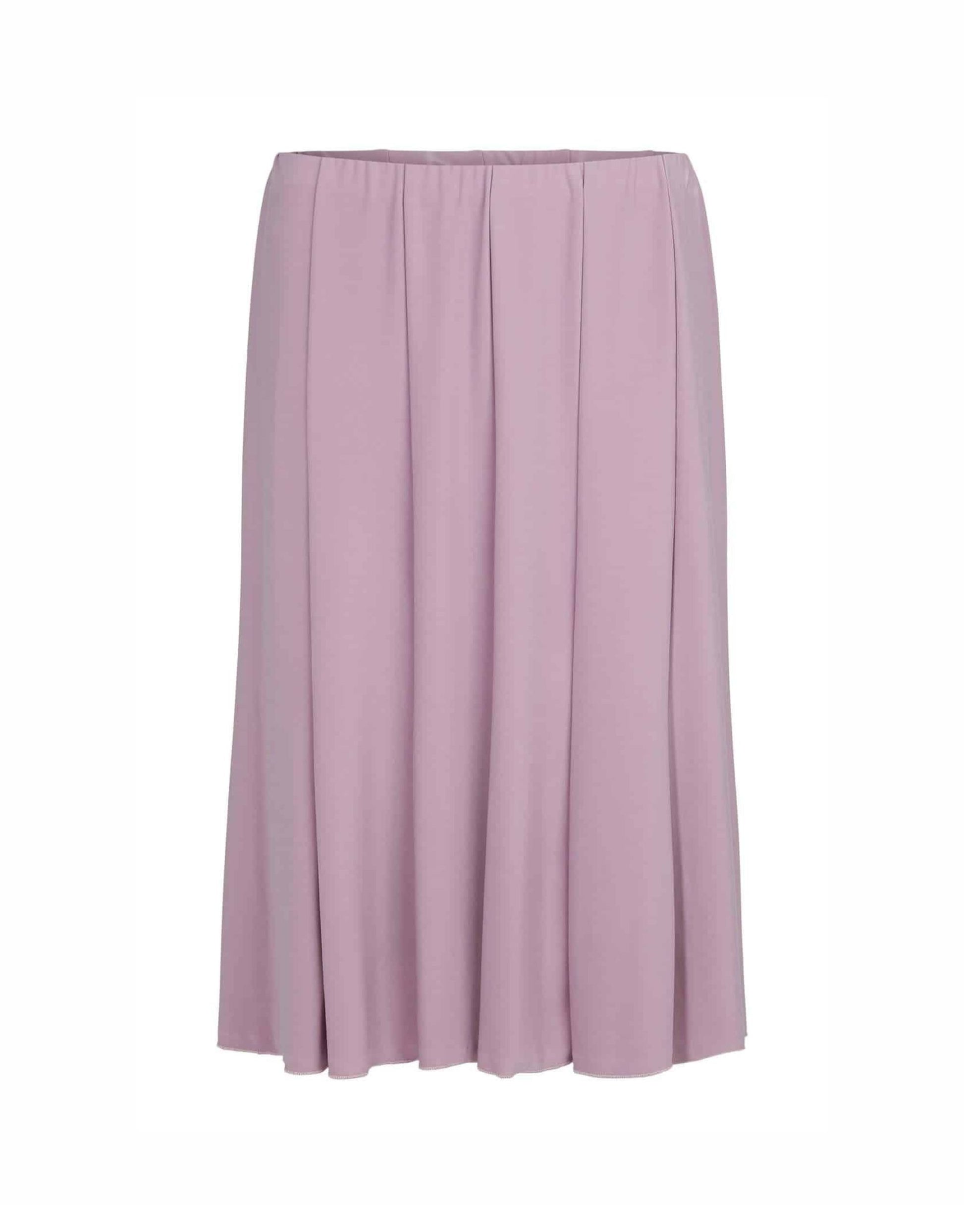 Forever banenrok rafblauw elastiek dames rok uitlopend model bassini look a like, verkocht door Marijke Mode dames mode Den HAAG