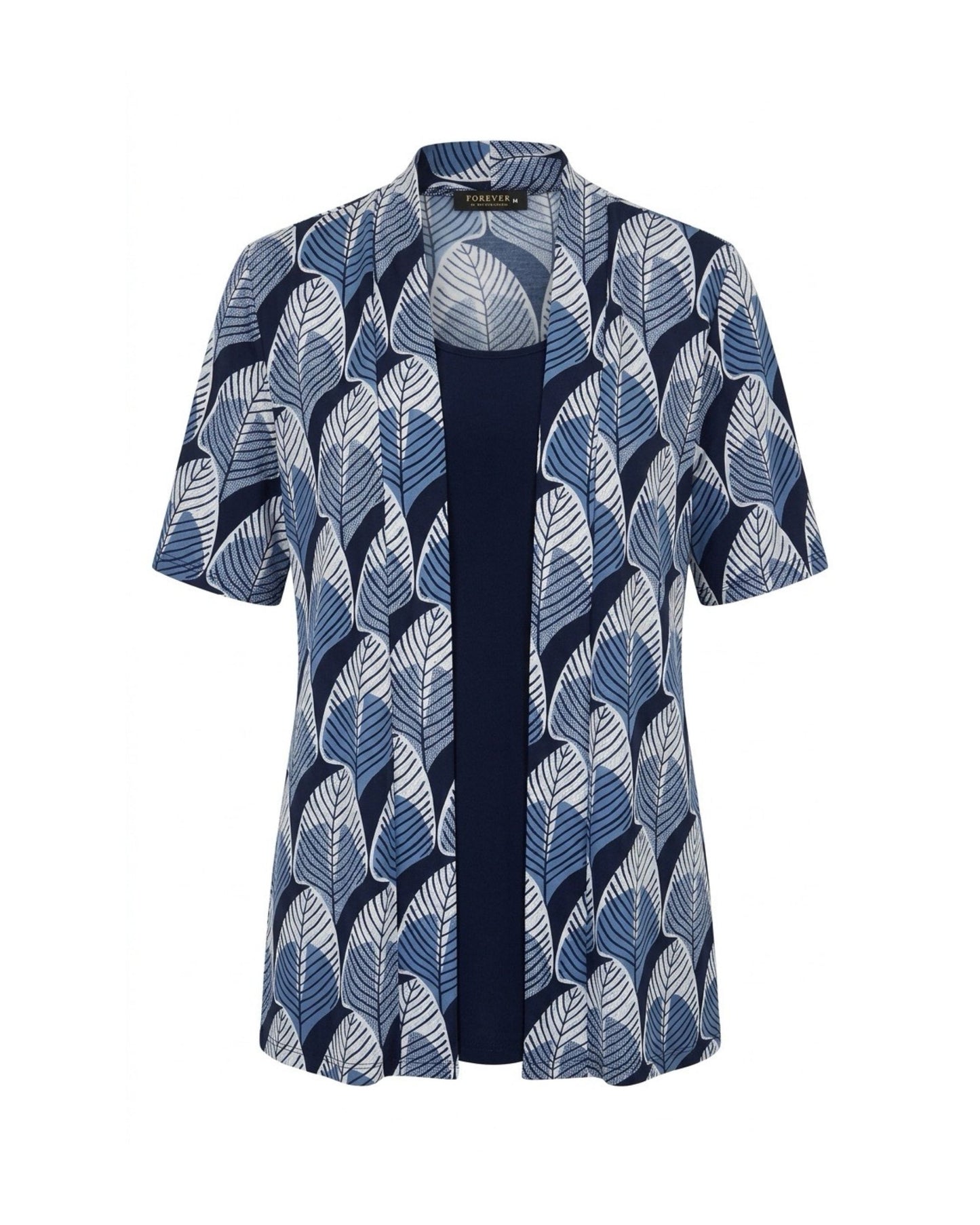 Forever two-in-one travel twinset met dessin verkocht door Marijke Mode bassini look a like