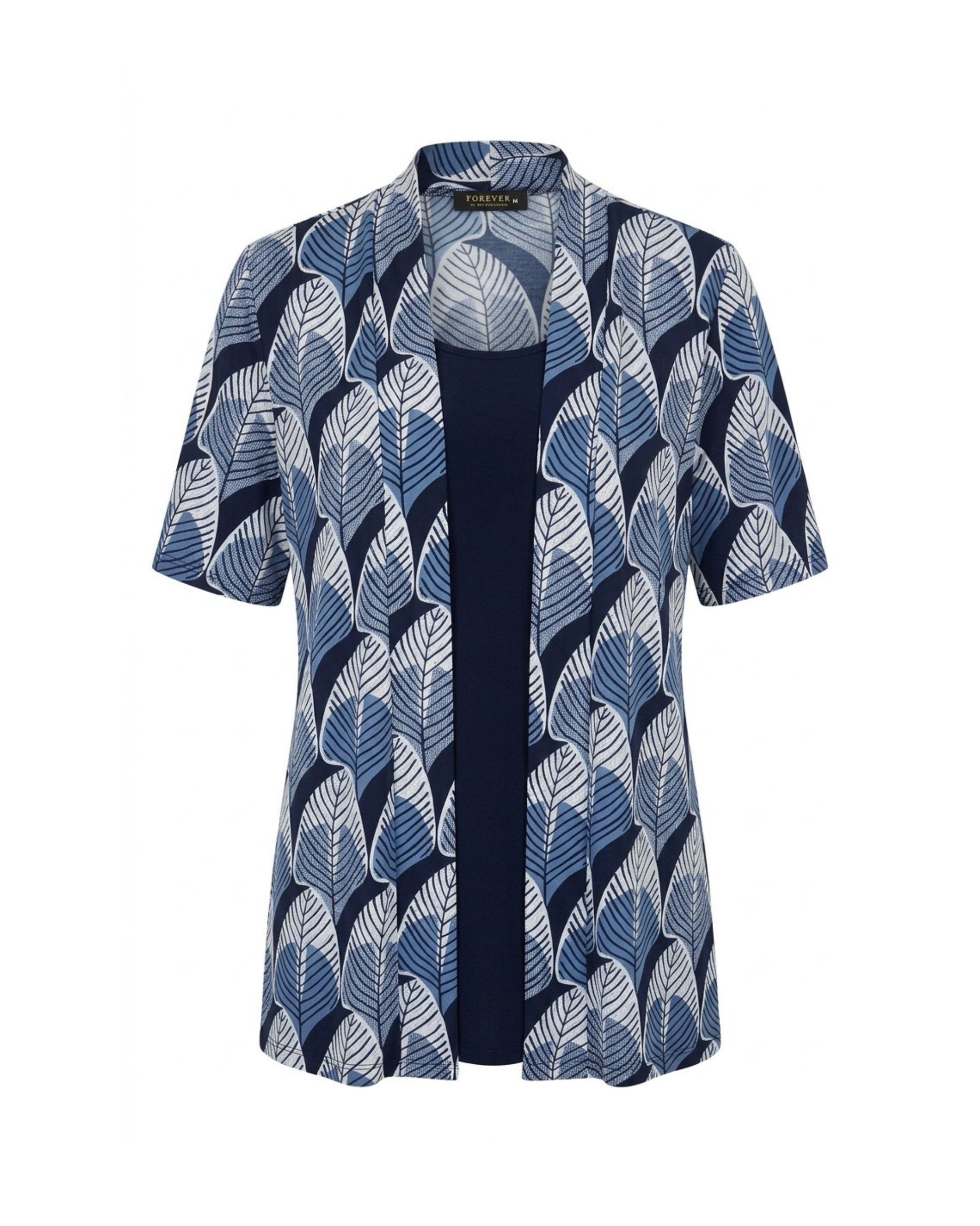 Forever two-in-one travel twinset met dessin verkocht door Marijke Mode bassini look a like