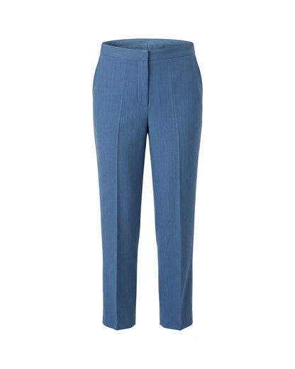 dames pantalon met elastieke band. instapbroek. korte lengte maat. verkijgbaar bij Marijke Mode