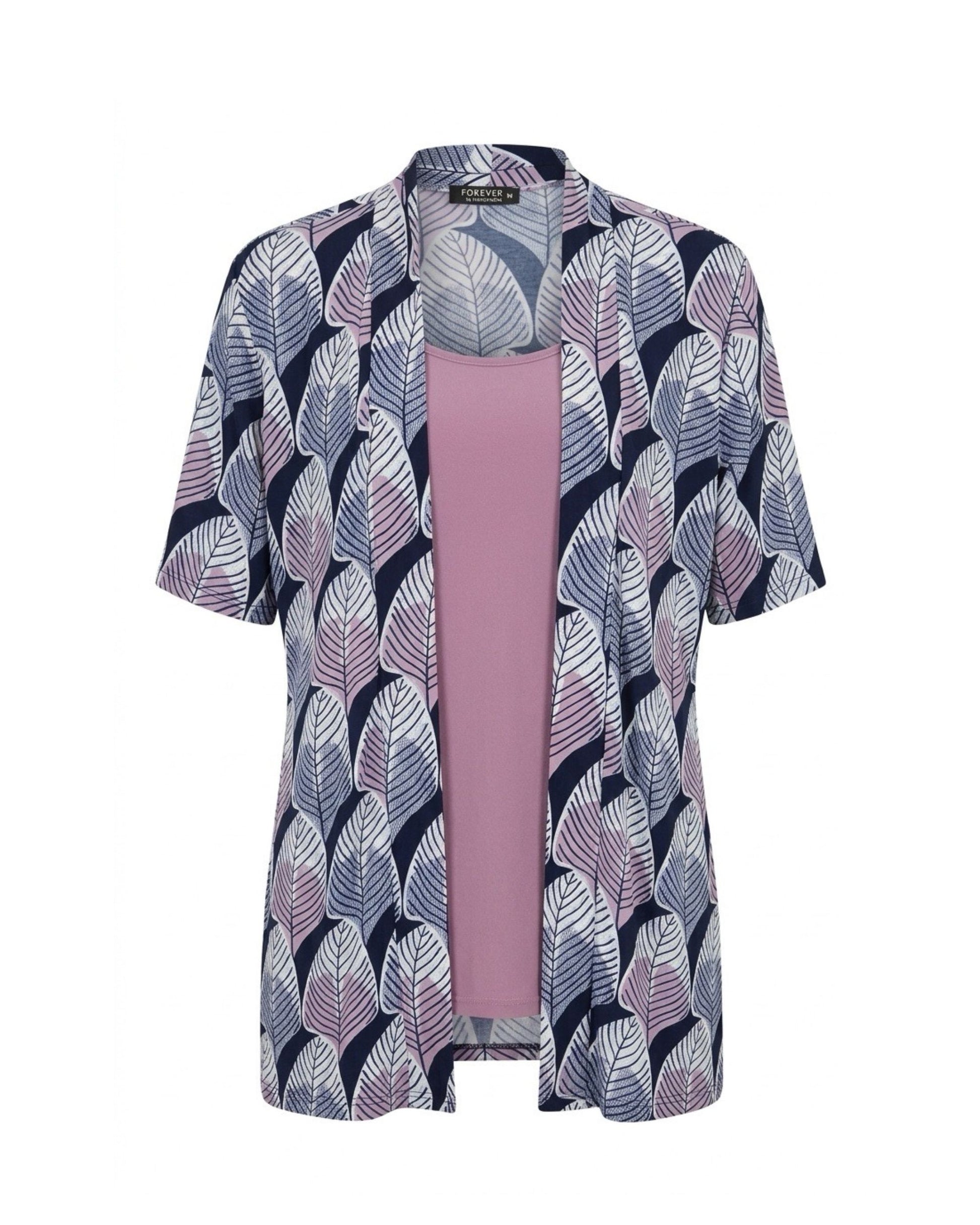 bassini look a like two in one twinset bij Marijke Mode