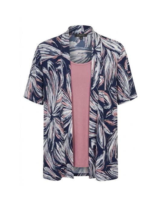 Forever two-in-one travel twinset met dessin verkocht door Marijke Mode bassini look a like