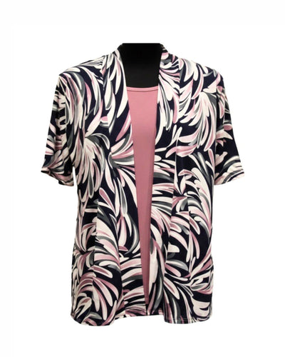 Forever Two-In-One Twinset Print Marine Oudroze