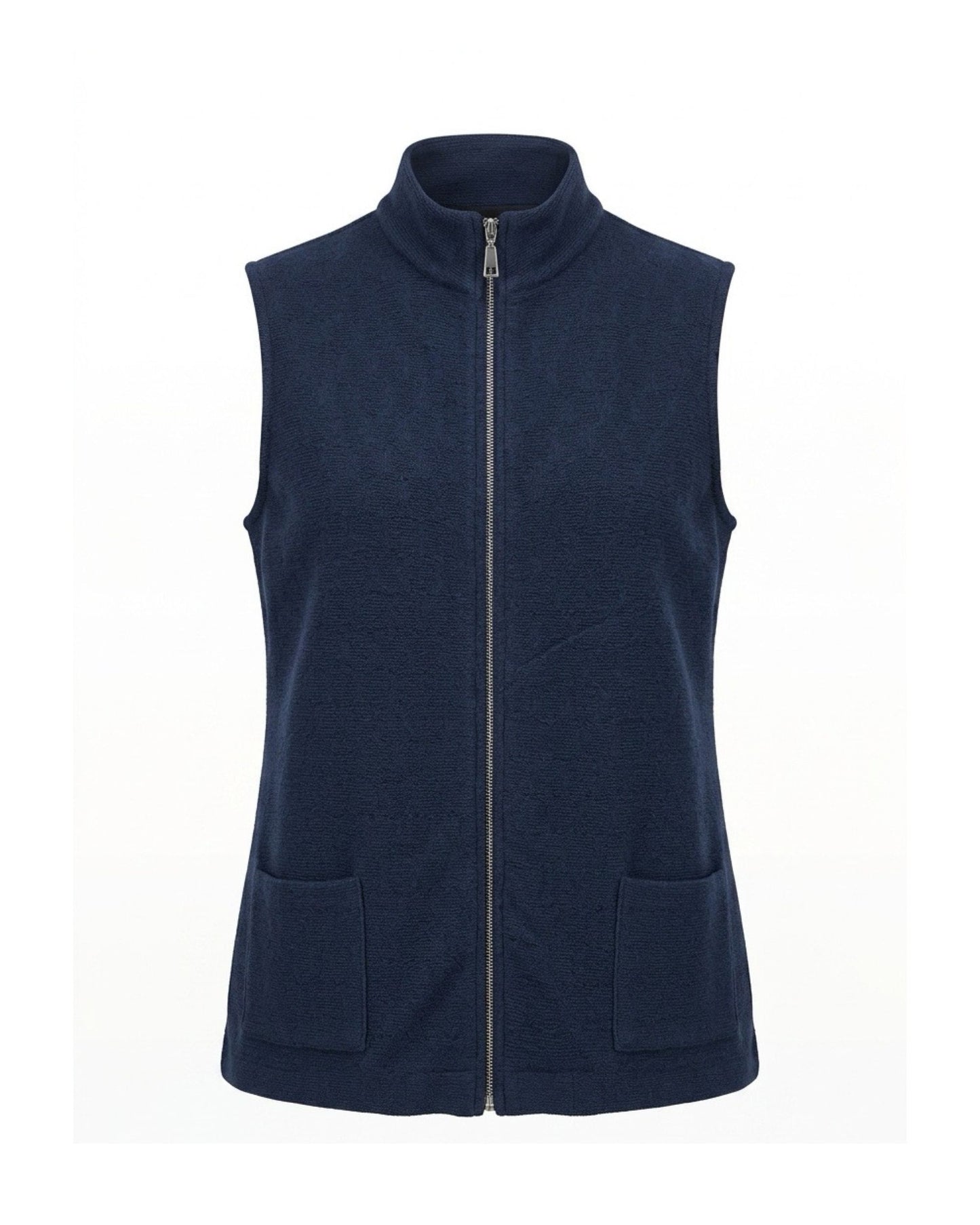 Gabriëlla K. Gilet Rits Donkerblauw