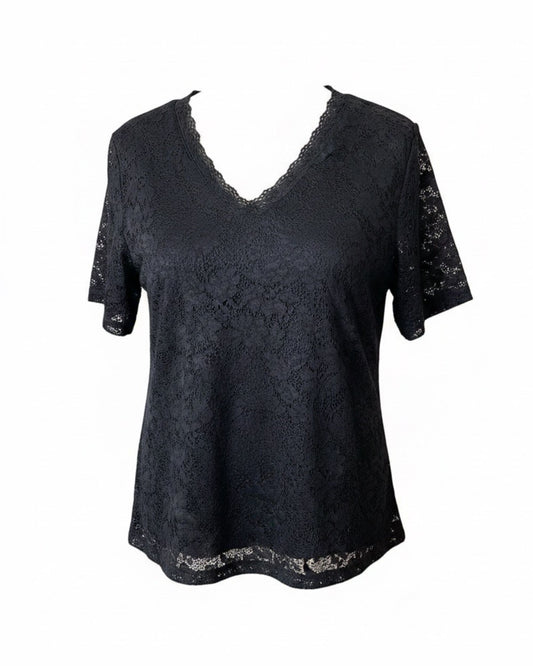 Gabriëlla K. Shirt Kant Zwart