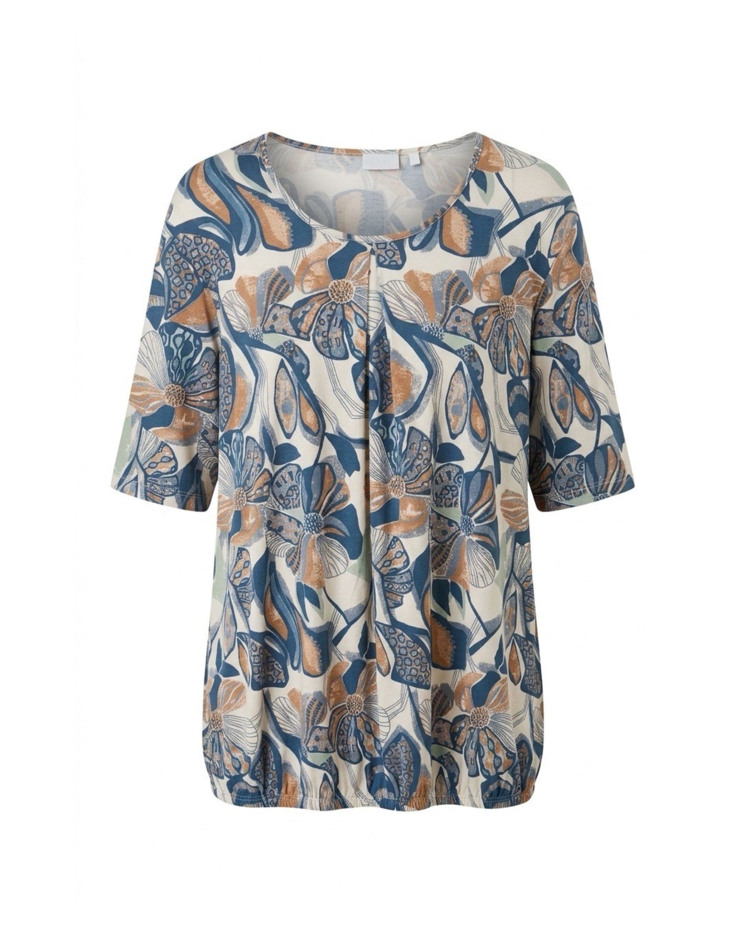 gabriella k shirt blouson met elastiek bij marijkemode