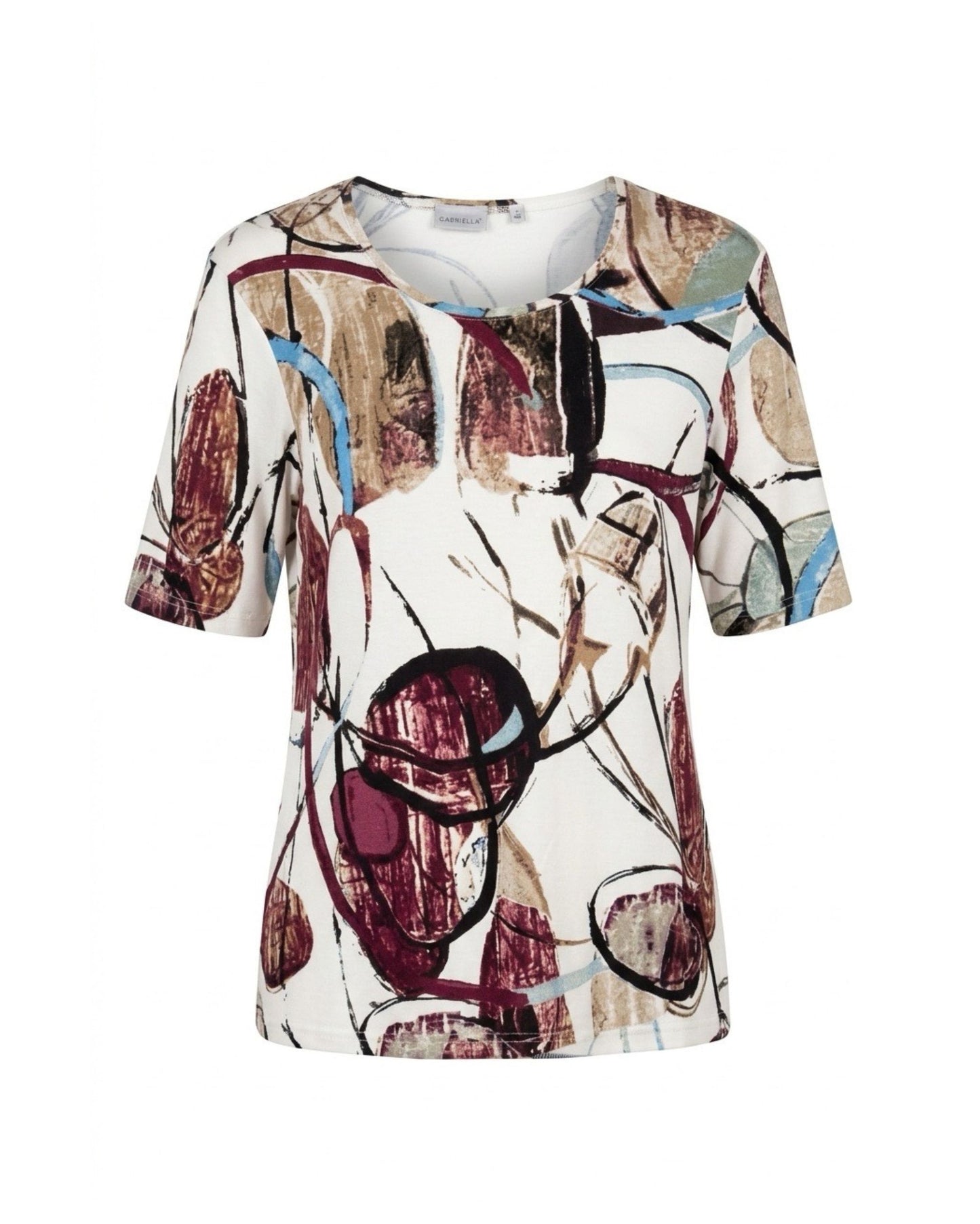 gabriella k shirt met ronde hals
