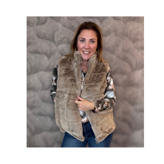 Gilet Lola Taupe