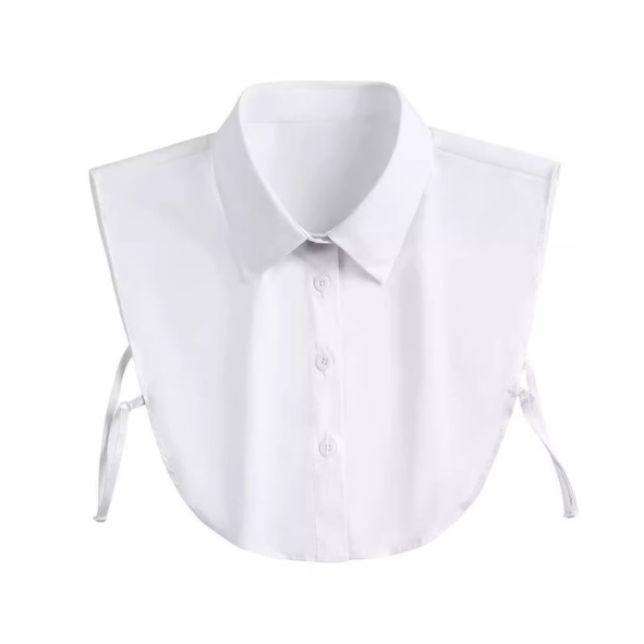 dames kraagje los wit vankatoen. pracktisch voor onder een jumper bij marijkemode