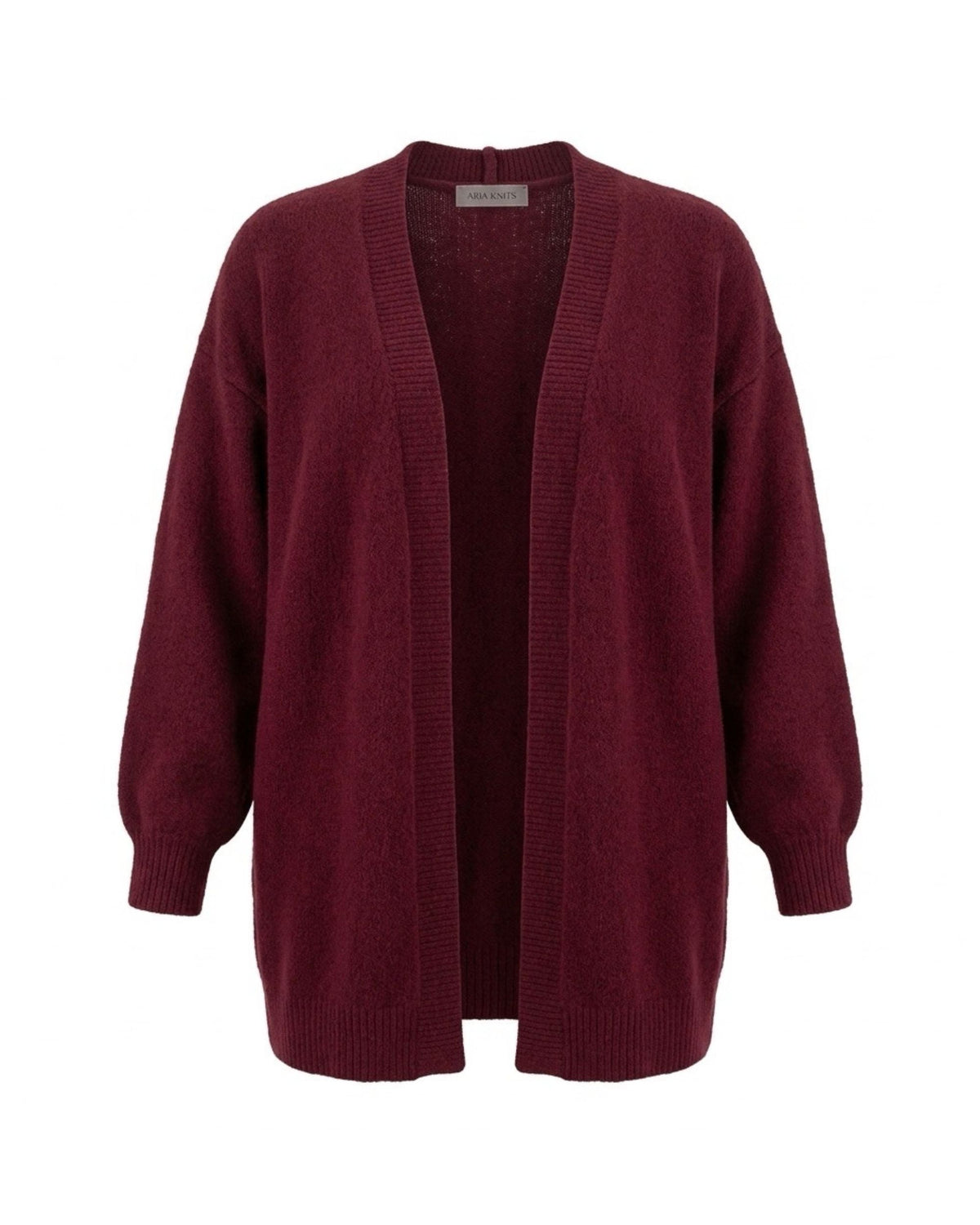 Losvallend warm vest met zakken en boorden, verkrijgbaar bij Marijke Mode.