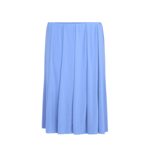 Bassini look a like banen rok in travel kwaliteit. rok met elastiek in zomer kleuren. verkocht door marijke mode. moderne dames mode den. haag