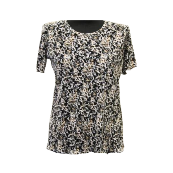 Een look a like shirt met rok met elastiek van het merk look a like basini. verkocht door Marijke Mode, Moderne Senioren mode den haag.