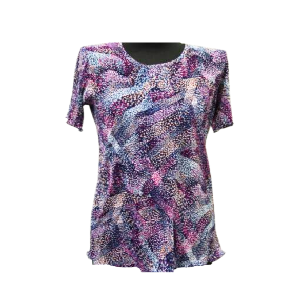 Een look a like shirt met rok met elastiek van het merk look a like basini. verkocht door Marijke Mode, Moderne Senioren mode den haag.