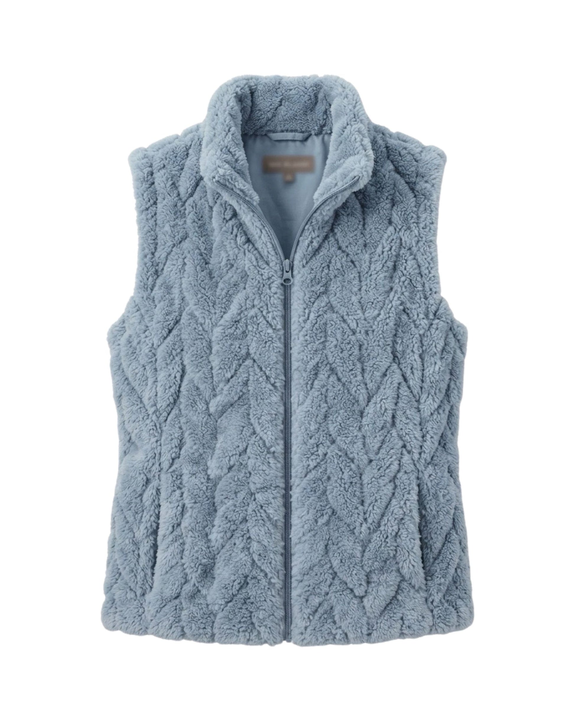 MXO dames gilet bodywarmer met ritssluiting, opstaande kraag en afsluitbare zakken bij Marijke Mode