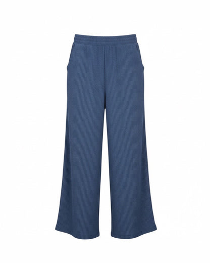 MXO loose fit instapbroek met elastische band en zakken in uni kleuren en prints – Marijke Mode